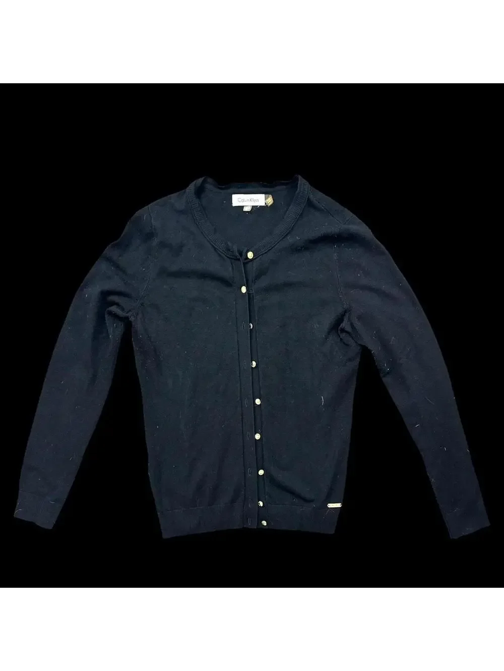 Calvin‎ Klein Women's Black Cardigan